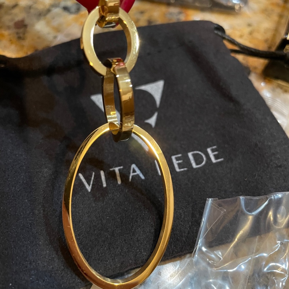 Vita Fede Gold Loop Earrings